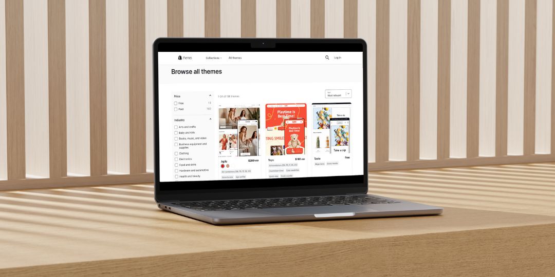 How to choose the right Shopify theme for your online shop and why it matters